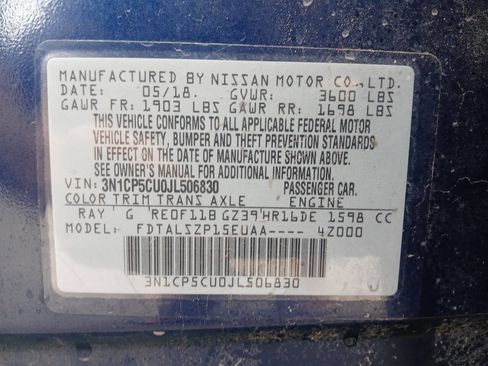 Used 2018 Nissan Kicks SV FWD image 18
