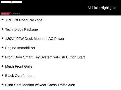 Used 2023 Toyota Tacoma TRD Off-Road w/ Technology Package AWD/4WD image 5