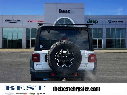 Certified 2023 Jeep Wrangler Unlimited Rubicon 4xe w/ Steel Bumper Group AWD/4WD image 4