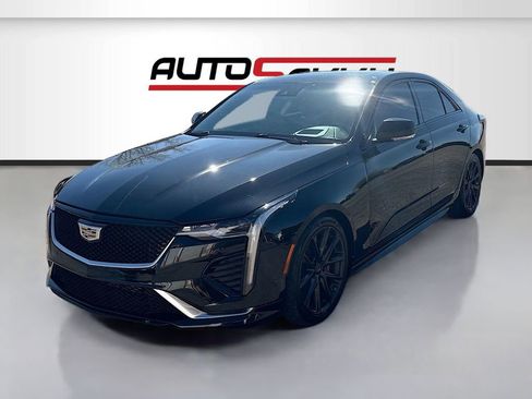 Used 2021 Cadillac CT4 V w/ Technology Package image 3
