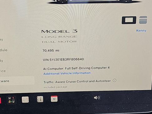 Used 2024 Tesla Model 3 Long Range AWD/4WD image 4