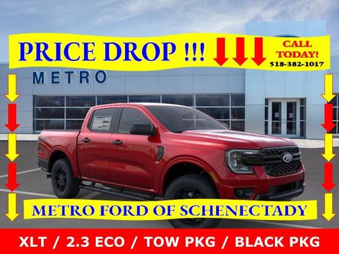 New 2025 Ford Ranger XLT w/ Black Appearance Package image 1