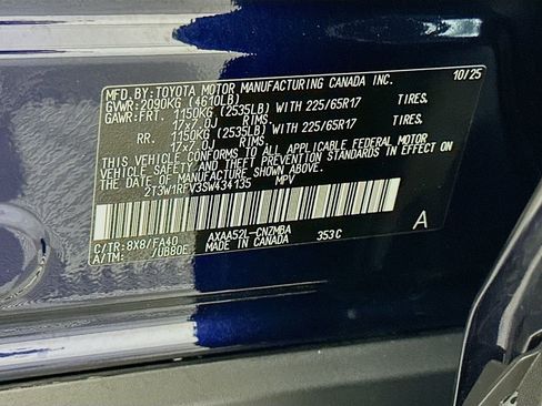 Certified 2025 Toyota RAV4 XLE w/ Convenience Package FWD image 32
