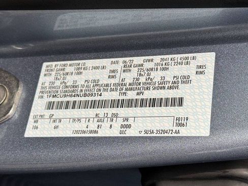 Used 2022 Ford Escape SEL AWD/4WD image 18