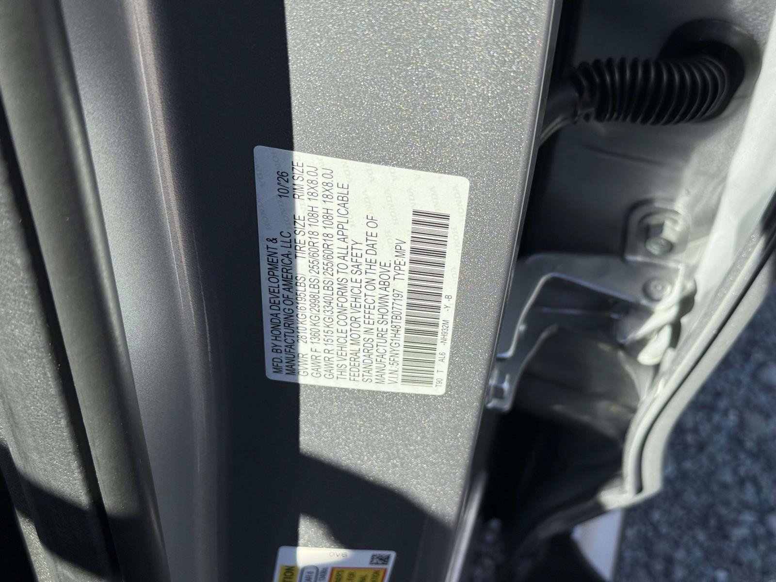 New 2026 Honda Pilot EX-L image 20