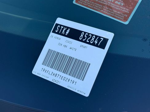 Used 2026 Honda Civic Sport image 35