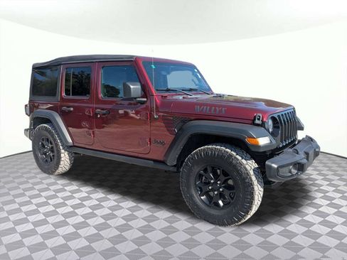 Used 2021 Jeep Wrangler Unlimited Sport AWD/4WD image 2