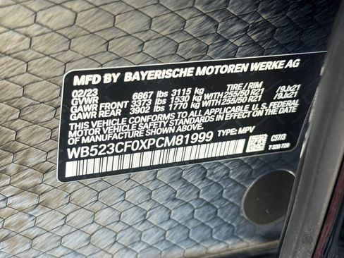 Certified 2023 BMW iX xDrive50 w/ Sport Package AWD/4WD image 20
