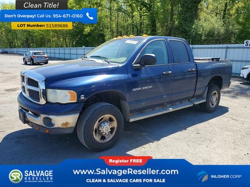 Used 2003 Dodge Ram 2500 Truck 4x4 Quad Cab image 1