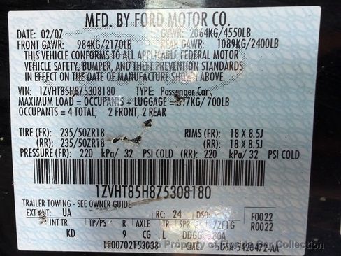 Used 2007 Ford Mustang GT Premium RWD image 79