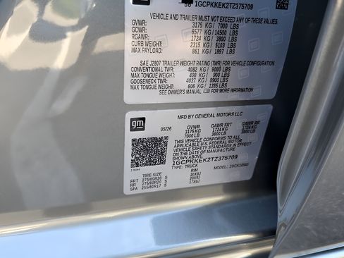 New 2026 Chevrolet Silverado 1500 LT AWD/4WD image 16