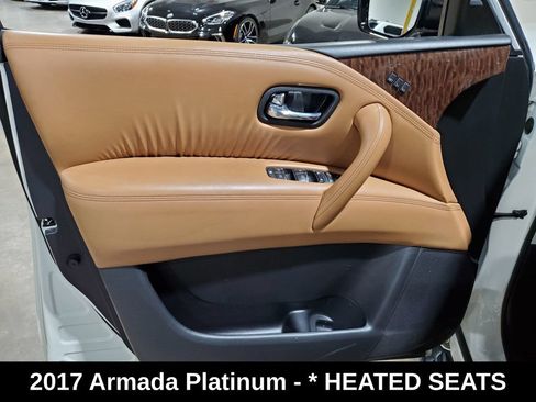 Used 2017 Nissan Armada Platinum w/ Captain Seat Package RWD image 8