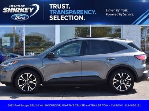 Used 2022 Ford Escape SEL w/ Technology Package AWD/4WD image 2