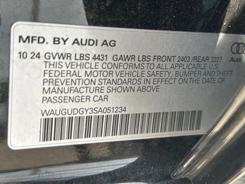 Used 2025 Audi A3 2.0T Premium w/ Convenience Package AWD/4WD image 61