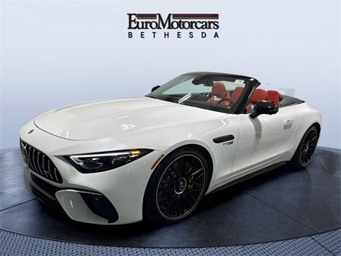 Used 2022 Mercedes-Benz SL 55 AMG 4MATIC image 1