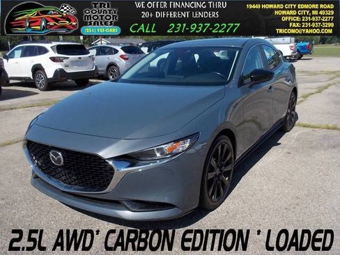 Used 2023 MAZDA MAZDA3 s AWD/4WD image 1