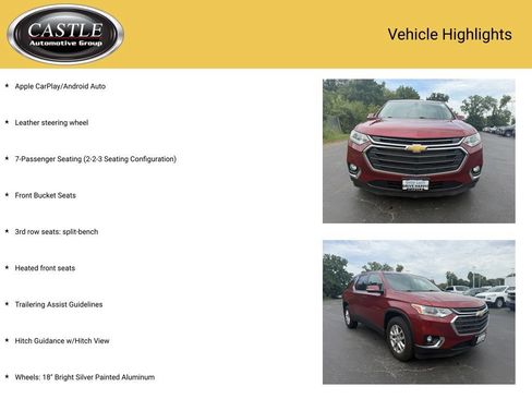 Used 2020 Chevrolet Traverse LT AWD/4WD image 7