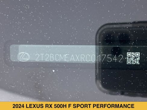 Used 2024 Lexus RX 500h F Sport w/ Convenience Package AWD/4WD image 18