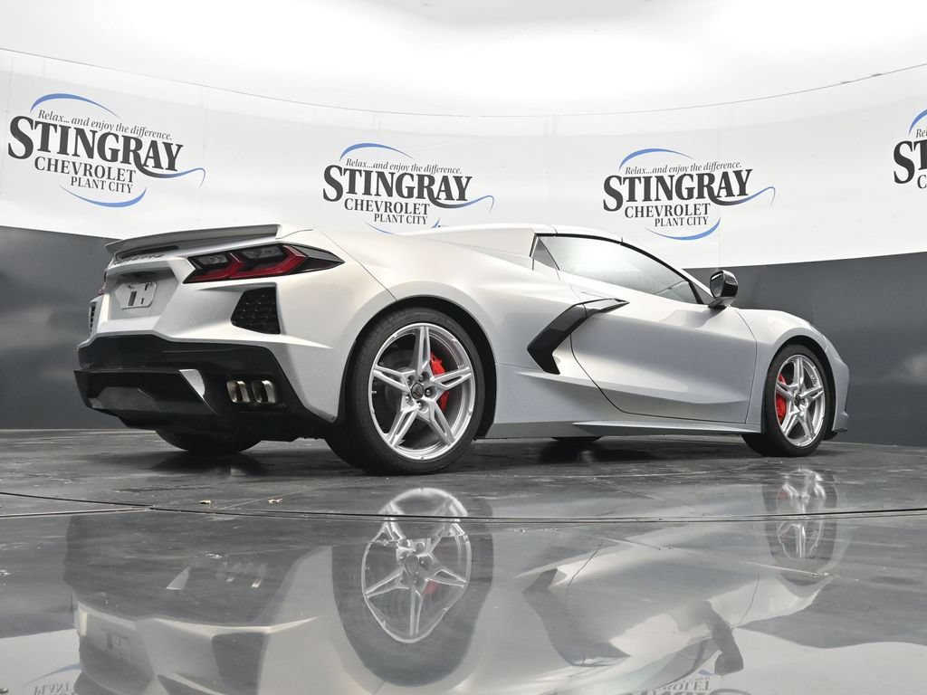 Certified 2023 Chevrolet Corvette Stingray Preferred Conv w/ Chrome Exterior Badge Package RWD image 32