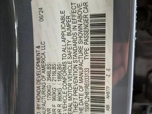 Used 2024 Honda Civic Sport image 16