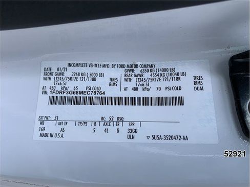Used 2021 Ford F350 XL w/ Power Equipment Group RWD image 17