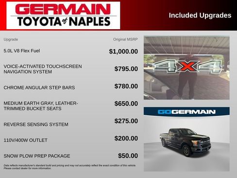 Used 2018 Ford F150 Lariat w/ Snow Plow Prep Package AWD/4WD image 27