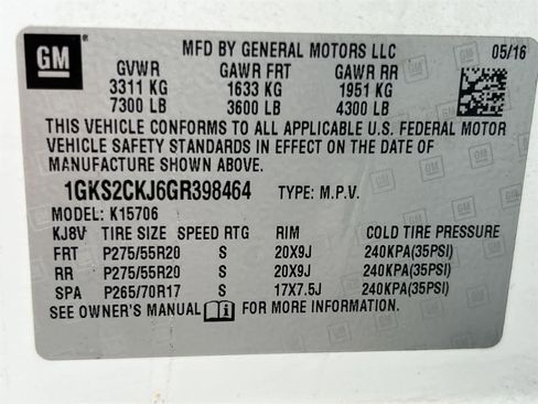 Used 2016 GMC Yukon Denali w/ Open Road Package image 37