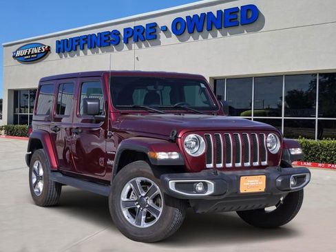 Certified 2022 Jeep Wrangler Unlimited Sahara image 1