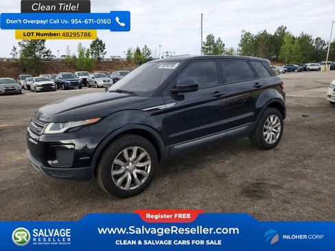 Used 2018 Land Rover Range Rover Evoque SE AWD/4WD image 1