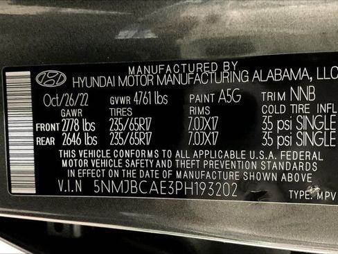 Used 2023 Hyundai Tucson SEL image 43