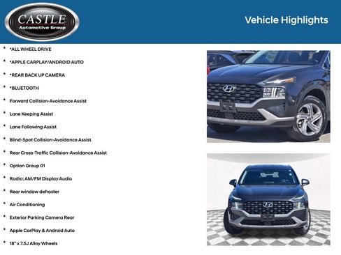 Used 2023 Hyundai Santa Fe SE AWD/4WD image 3