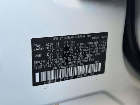 Used 2022 Subaru Ascent Touring image 10