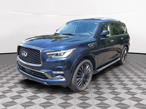 Used 2021 INFINITI QX80 Premium Select w/ All-Season Package AWD/4WD image 3