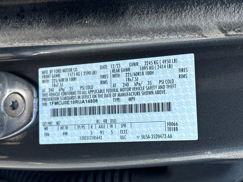 Used 2024 Ford Escape SE FWD image 26