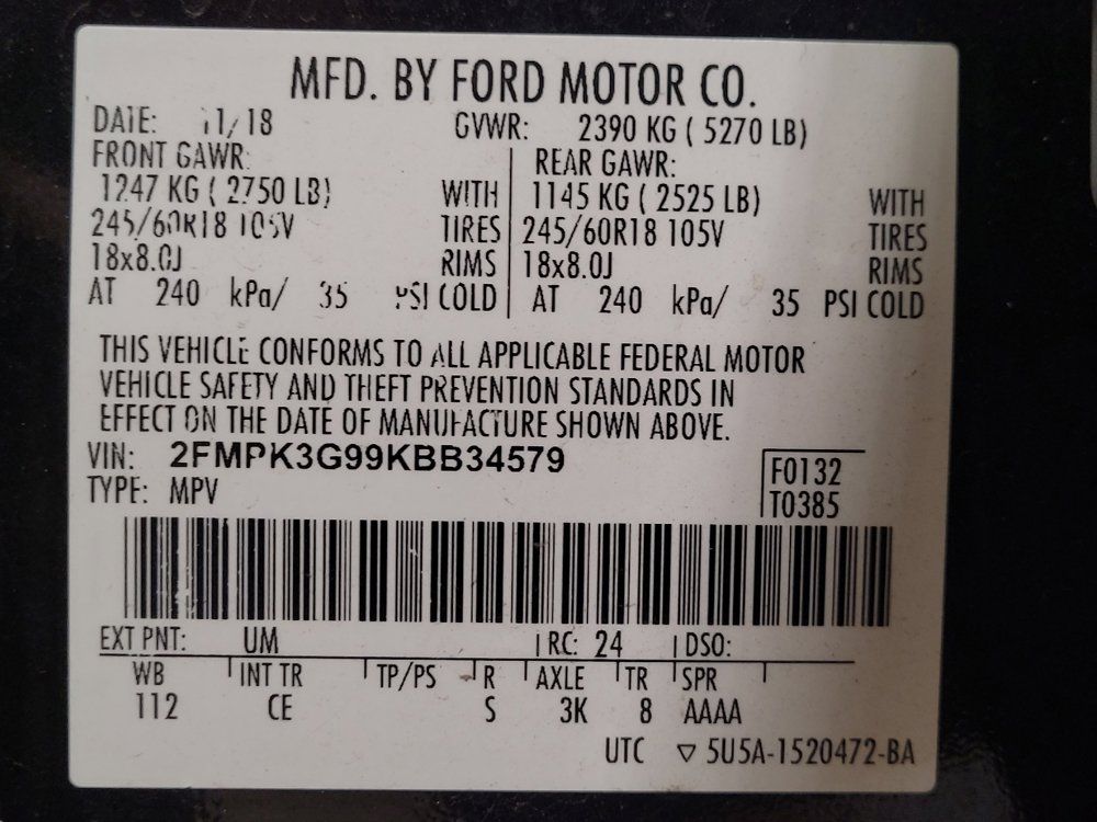 Used 2019 Ford Edge SE FWD image 33