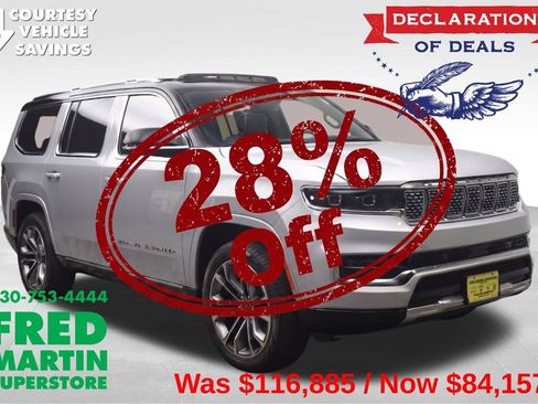 New 2024 Jeep Grand Wagoneer Series III AWD/4WD image 1