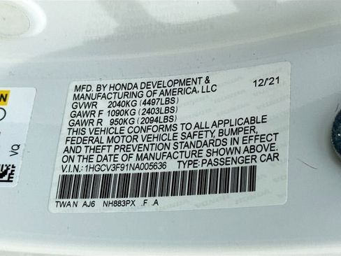 Used 2022 Honda Accord Touring image 44