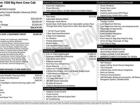 New 2026 RAM 1500 Big Horn AWD/4WD image 4