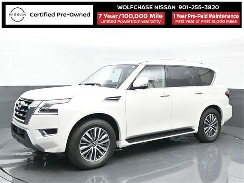 Certified 2024 Nissan Armada SL w/ Captain's Chairs Package image 2