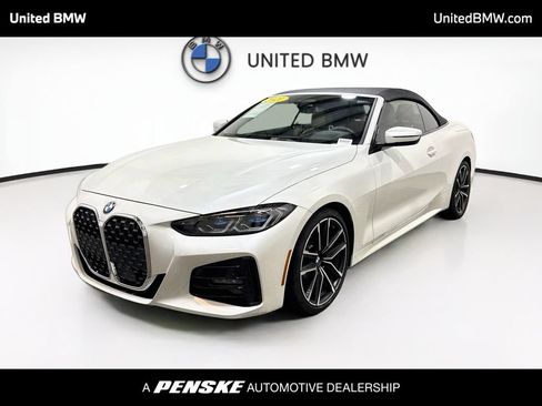 Used 2021 BMW 430i Convertible w/ M Sport Package RWD image 1