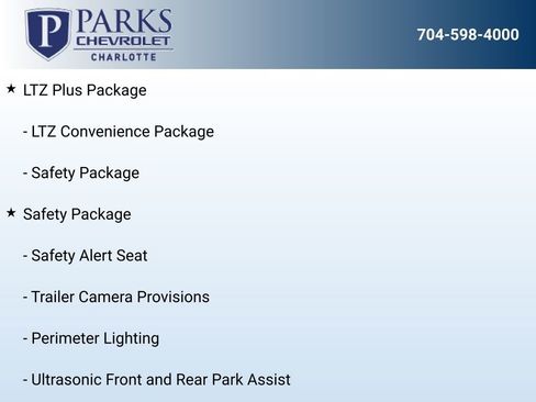 New 2026 Chevrolet Silverado 1500 LTZ w/ Technology Package image 14