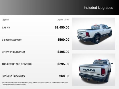 Used 2017 RAM 1500 Rebel AWD/4WD image 5