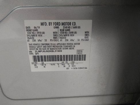 Used 2019 Lincoln Nautilus FWD image 33