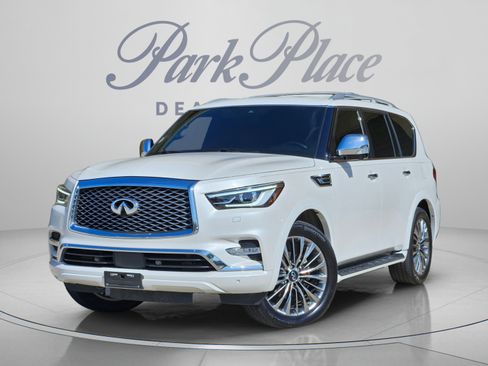 Used 2021 INFINITI QX80 Sensory w/ Cargo Package RWD image 1