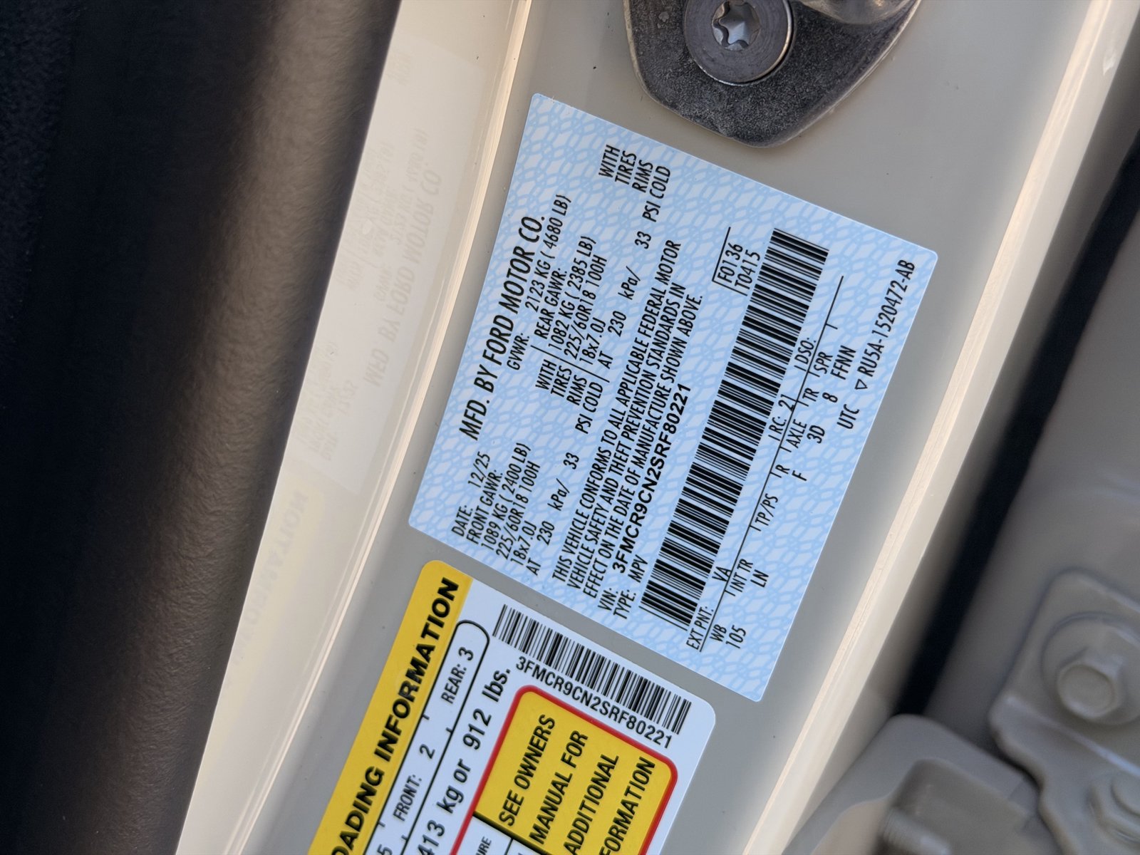 Used 2025 Ford Bronco Sport Outer Banks w/ Outer Banks Tech Package+ AWD/4WD image 33