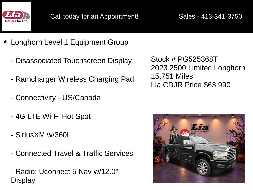 Certified 2023 RAM 2500 Limited AWD/4WD image 16