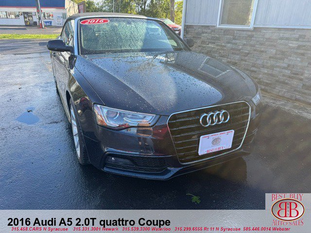 Used 2016 Audi A5 2.0T Premium Plus w/ Technology Package AWD/4WD image 1