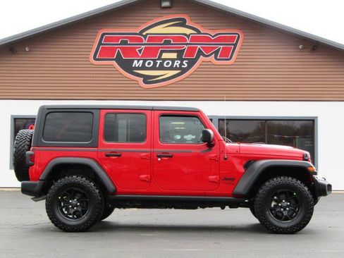 Used 2021 Jeep Wrangler Unlimited Sport w/ Technology Group image 3