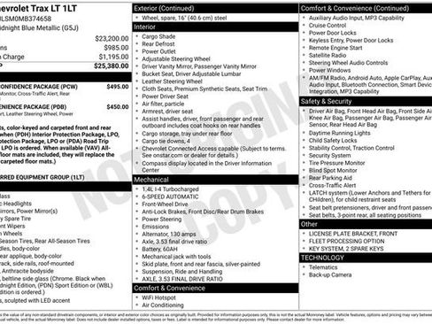 Used 2021 Chevrolet Trax LT w/ Driver Confidence Package FWD image 2