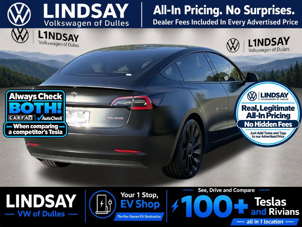 Used 2022 Tesla Model 3 Performance AWD/4WD image 7